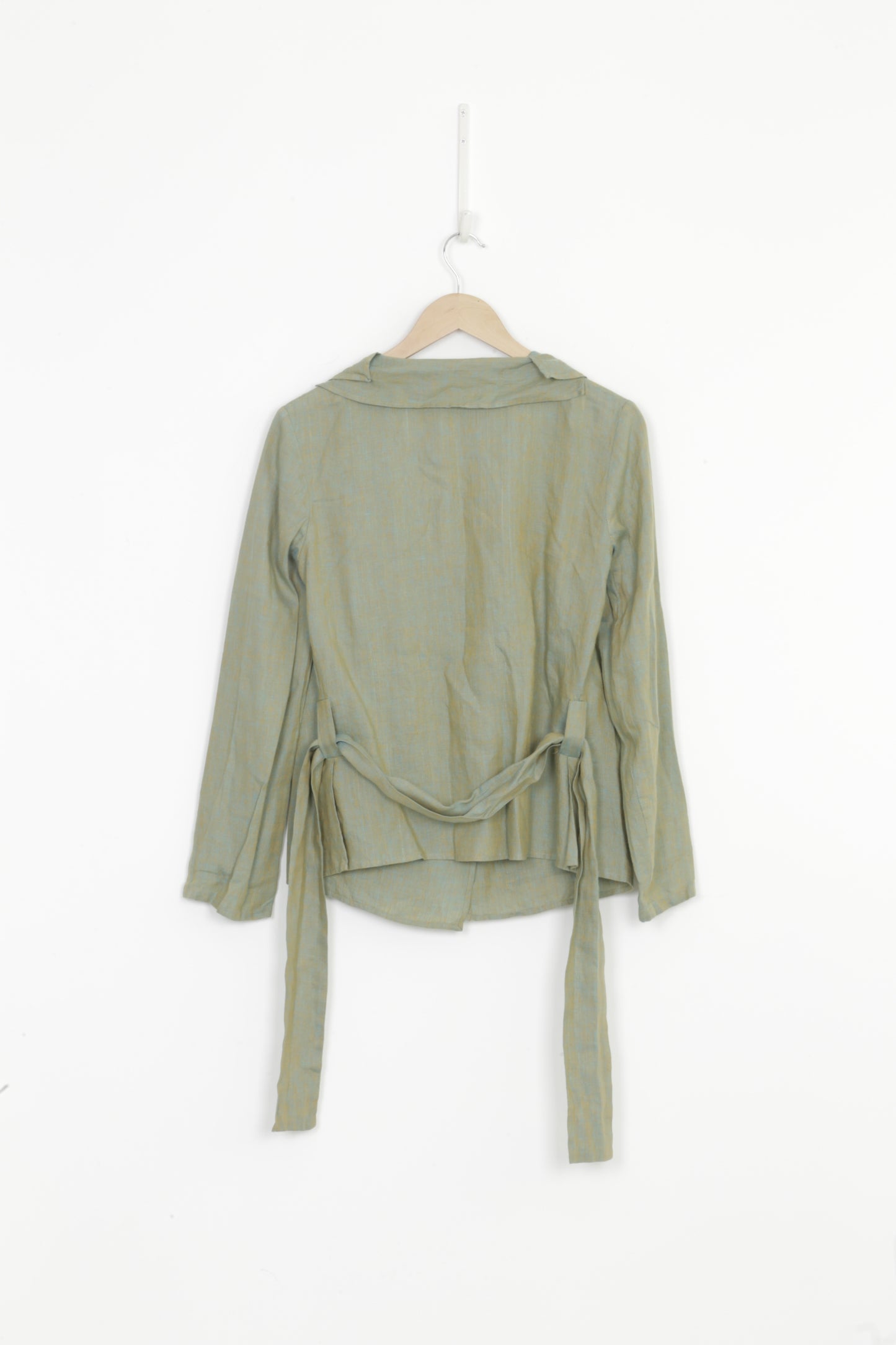 Jane Daniels Womens Green Jacket Size 10