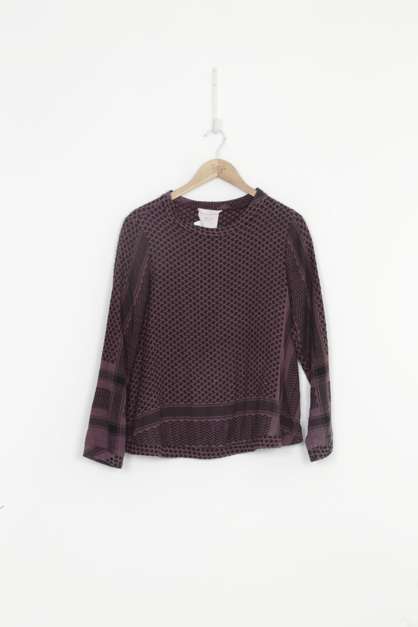 Cecile Copenhagen Womens Purple Top Size O/S
