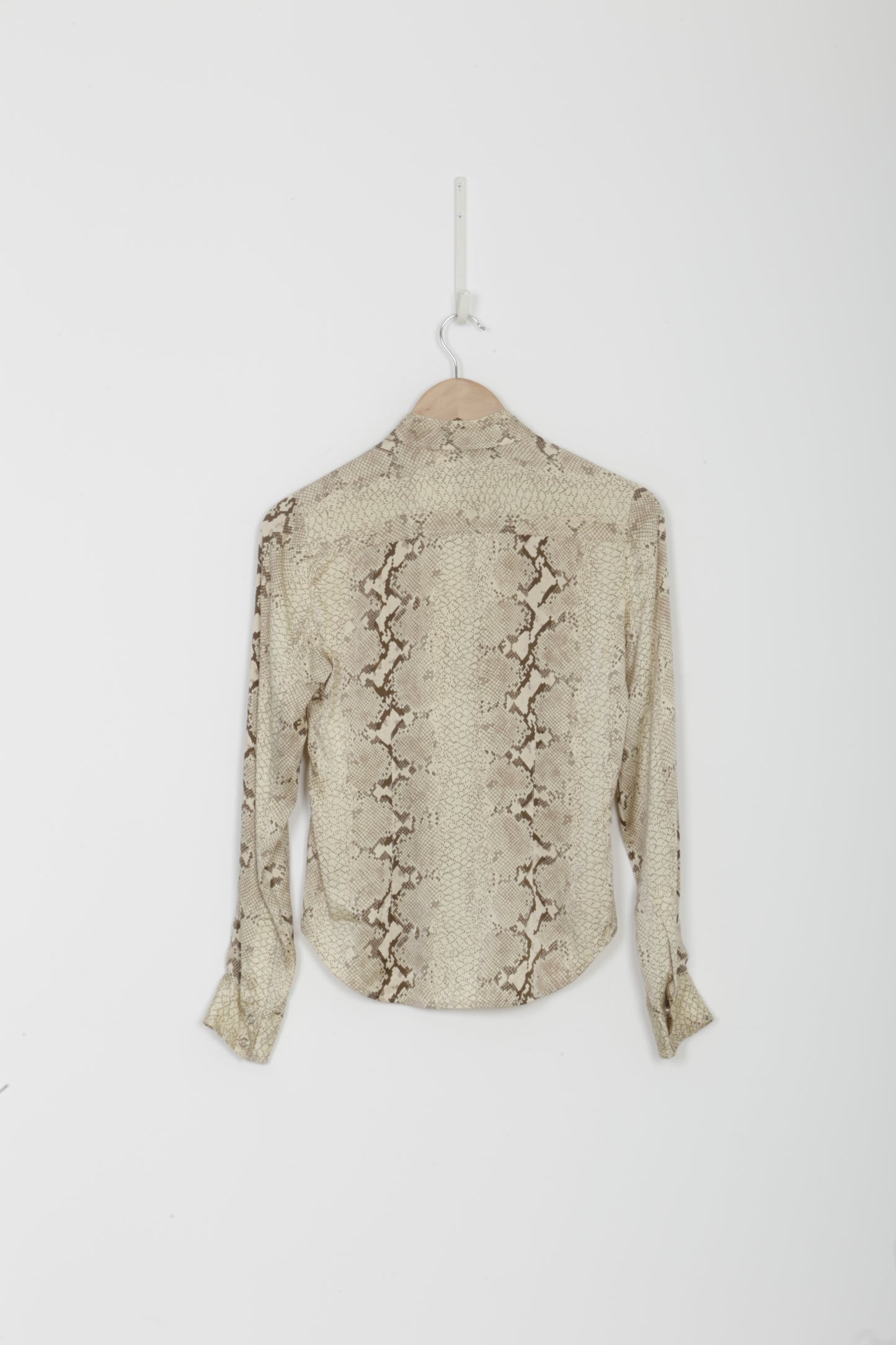Theory Womens Beige Shirt Size 2