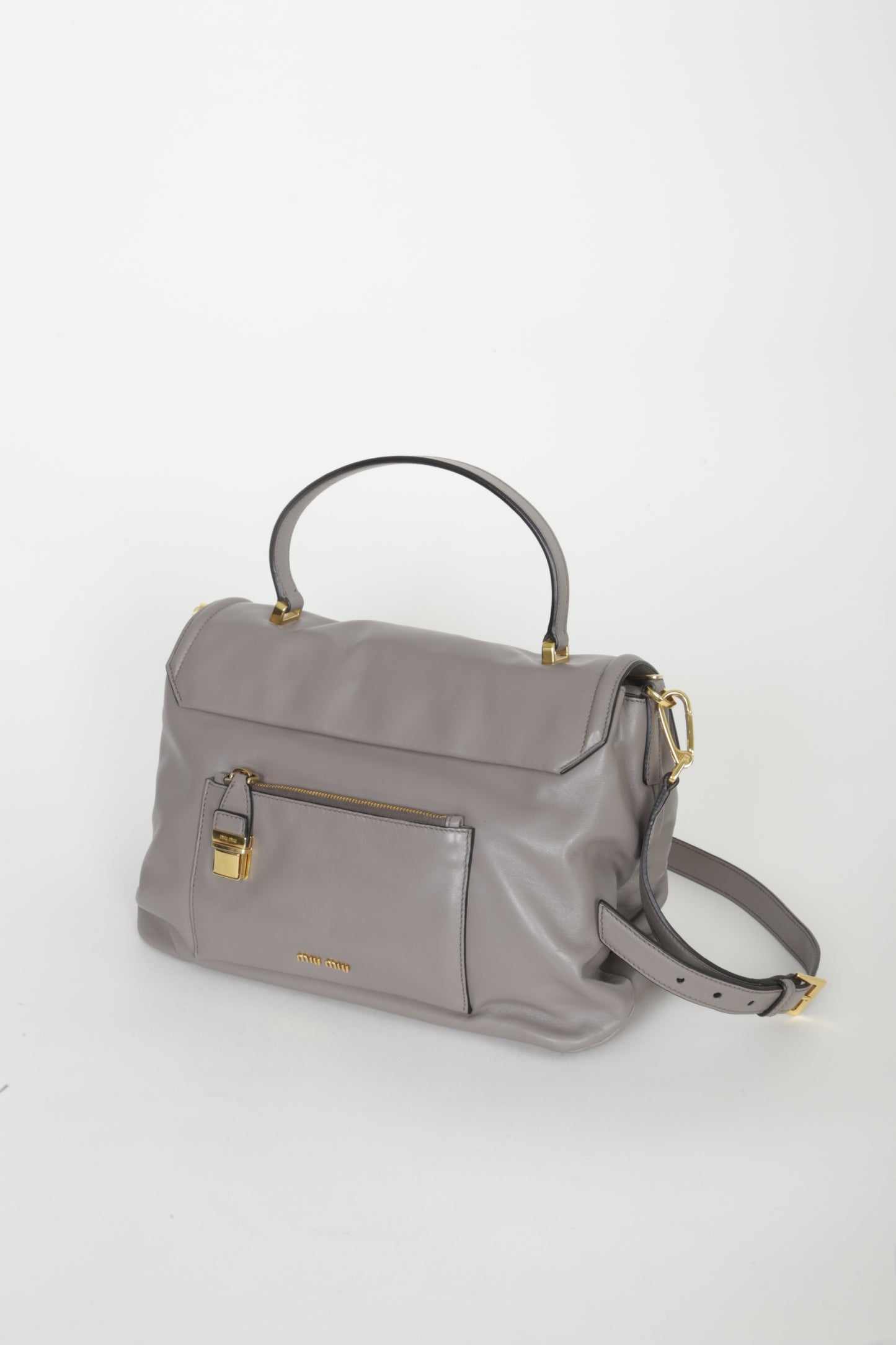 Miu Miu Womens Grey Bag Size O/S