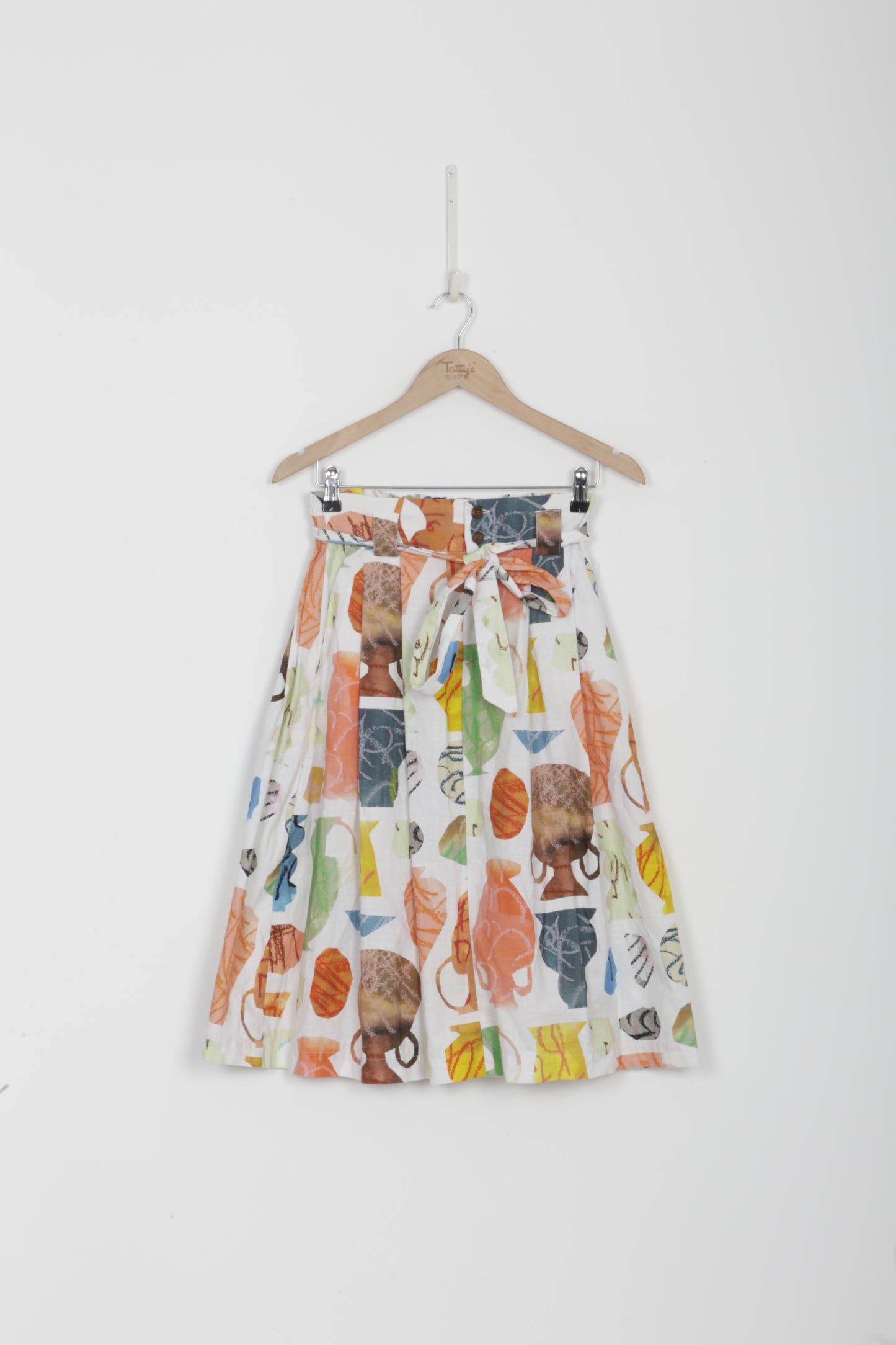 Gorman Green Womens White Skirt Size 8