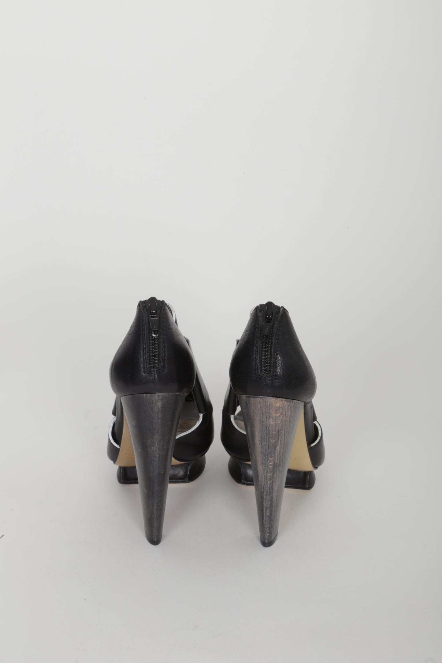Nicholas Kirkwood Womens Black Heels Size EU 36