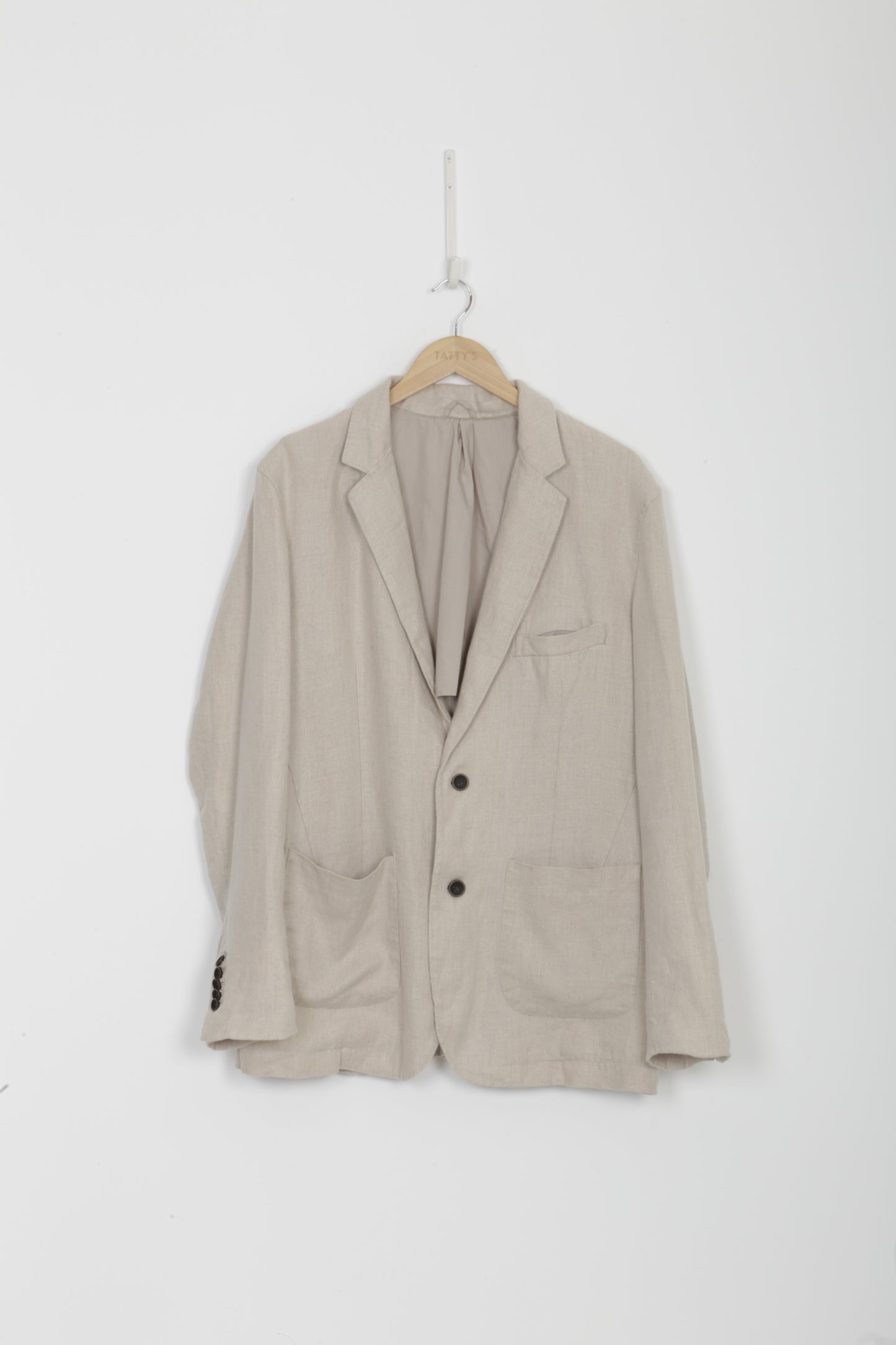 The Academy Brand Womens Beige Blazer Size XL