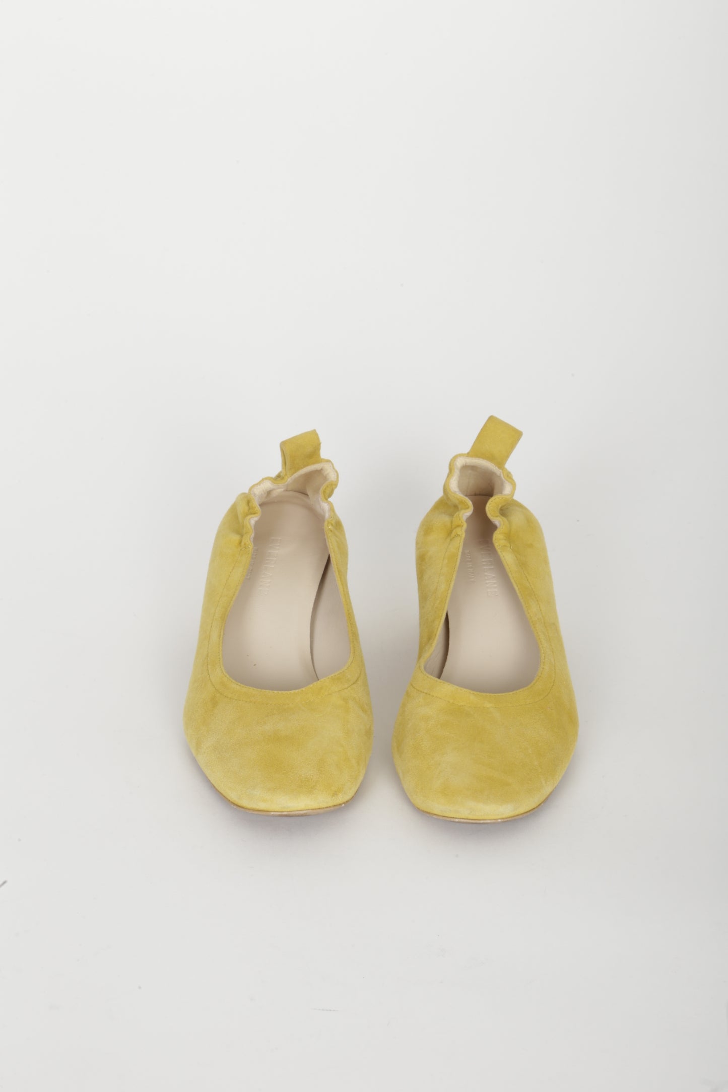 Everlane Womens Yellow Heels Size US 8