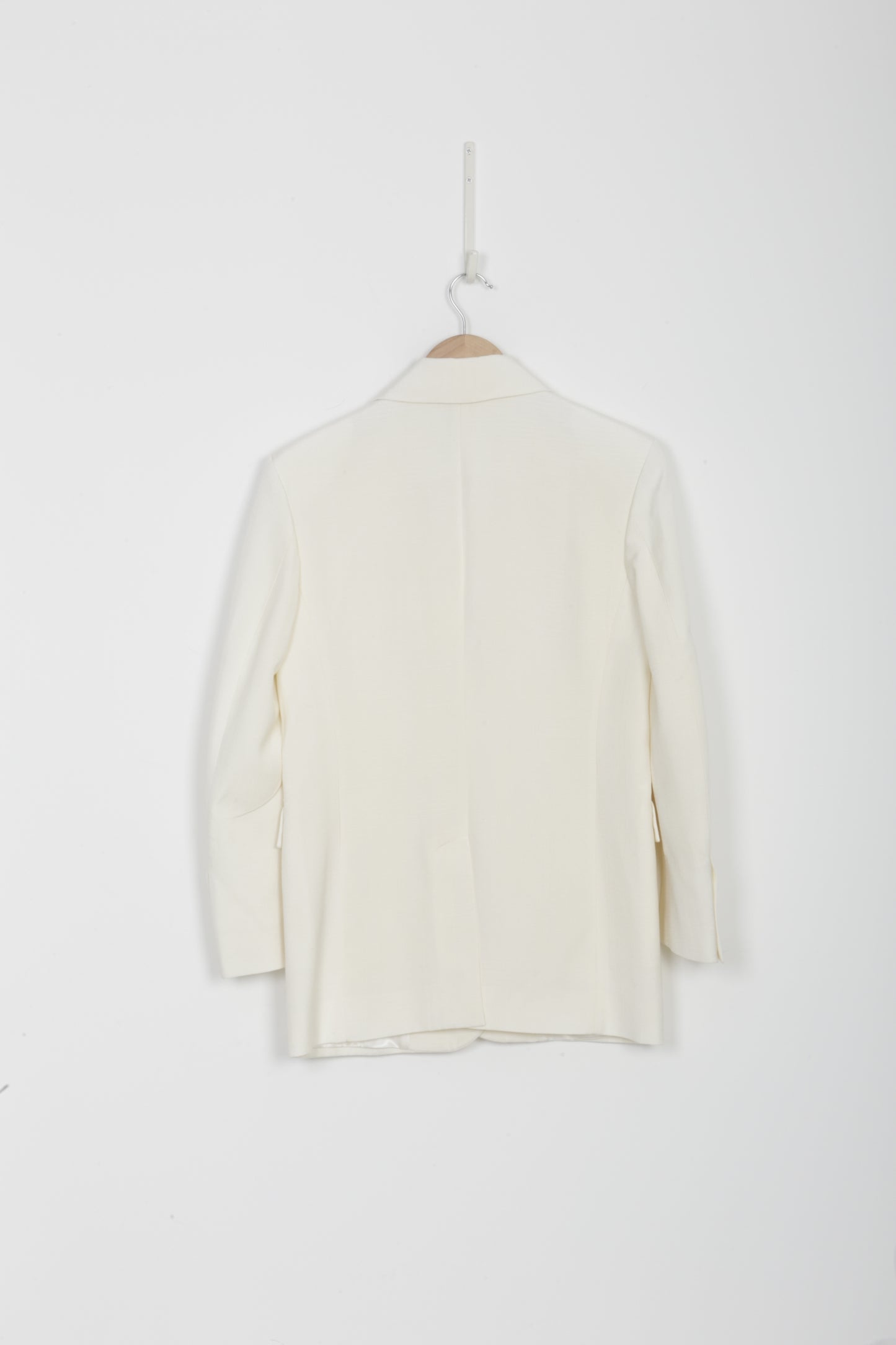 Sandro Womens Cream Blazer Size 36