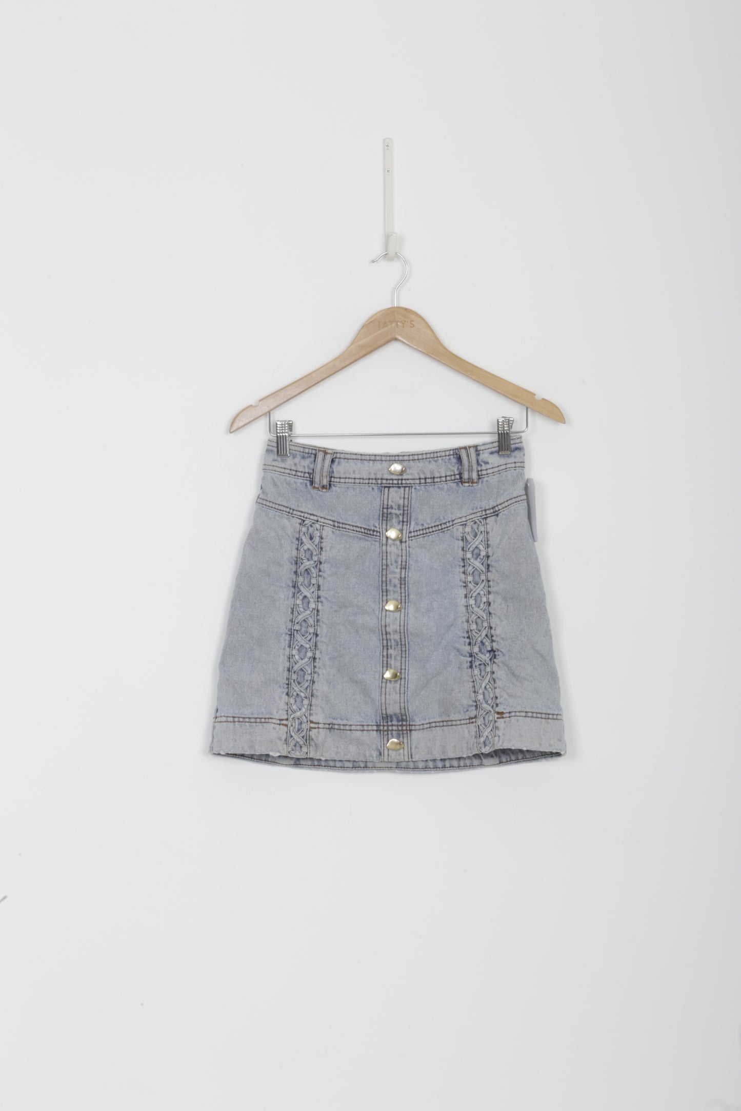 Aje. Womens Blue Mini Skirt Size 8