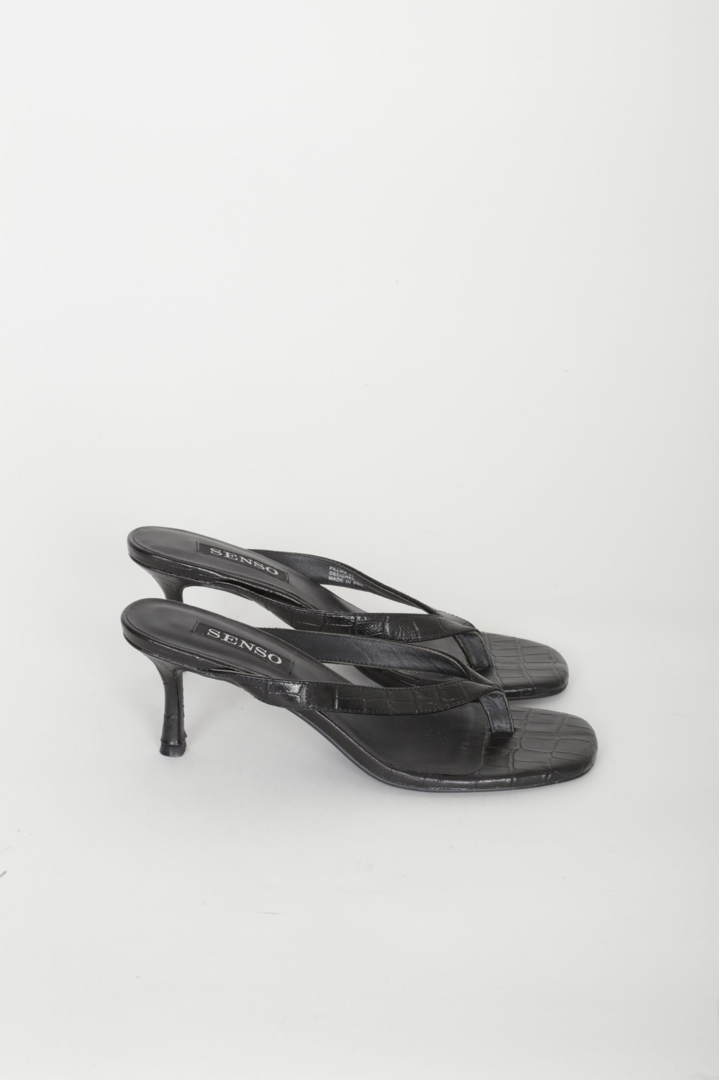 Senso Womens Black Heels Size EU 39