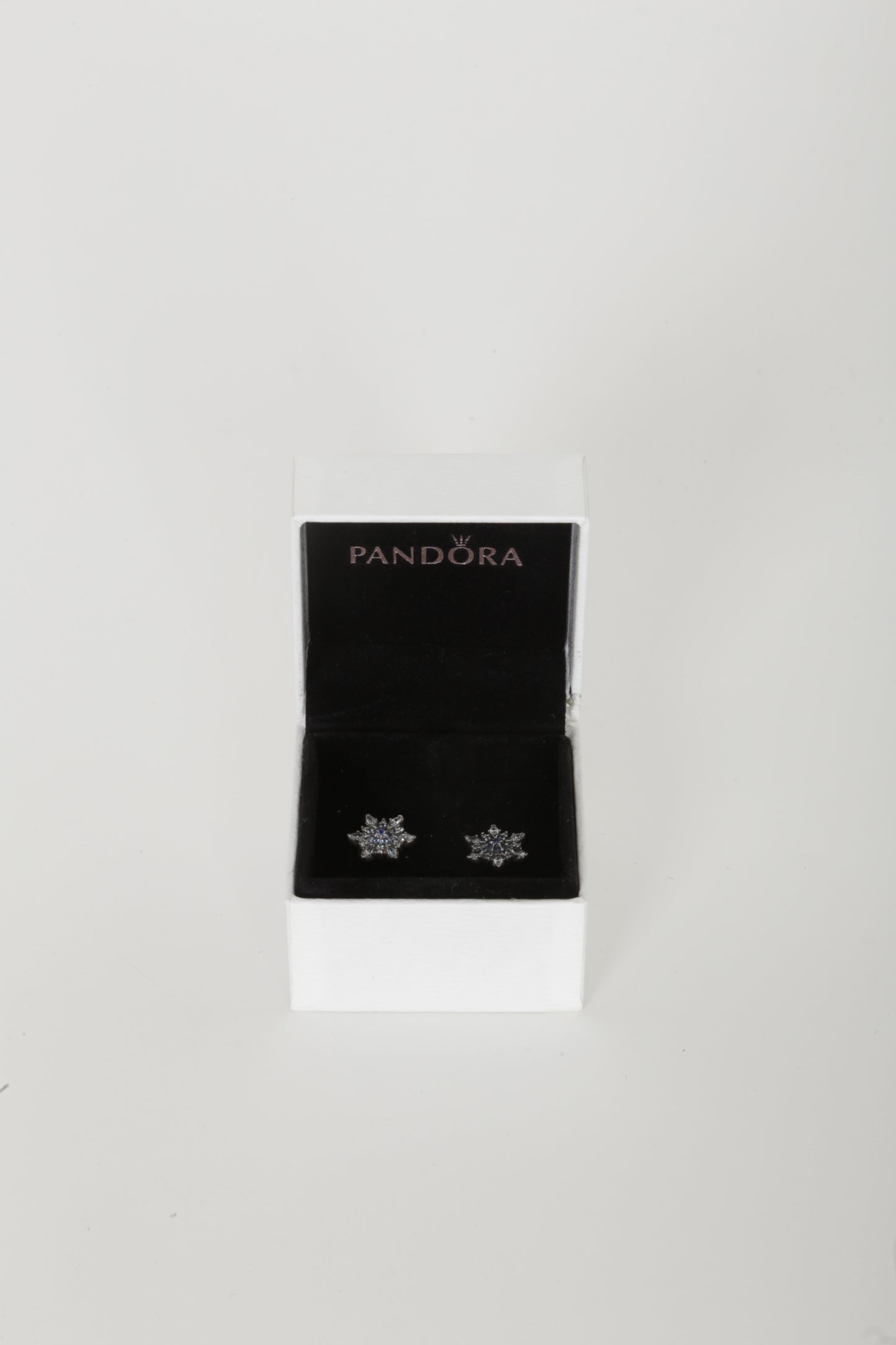 Pandora Womens Grey Earrings Size O/S