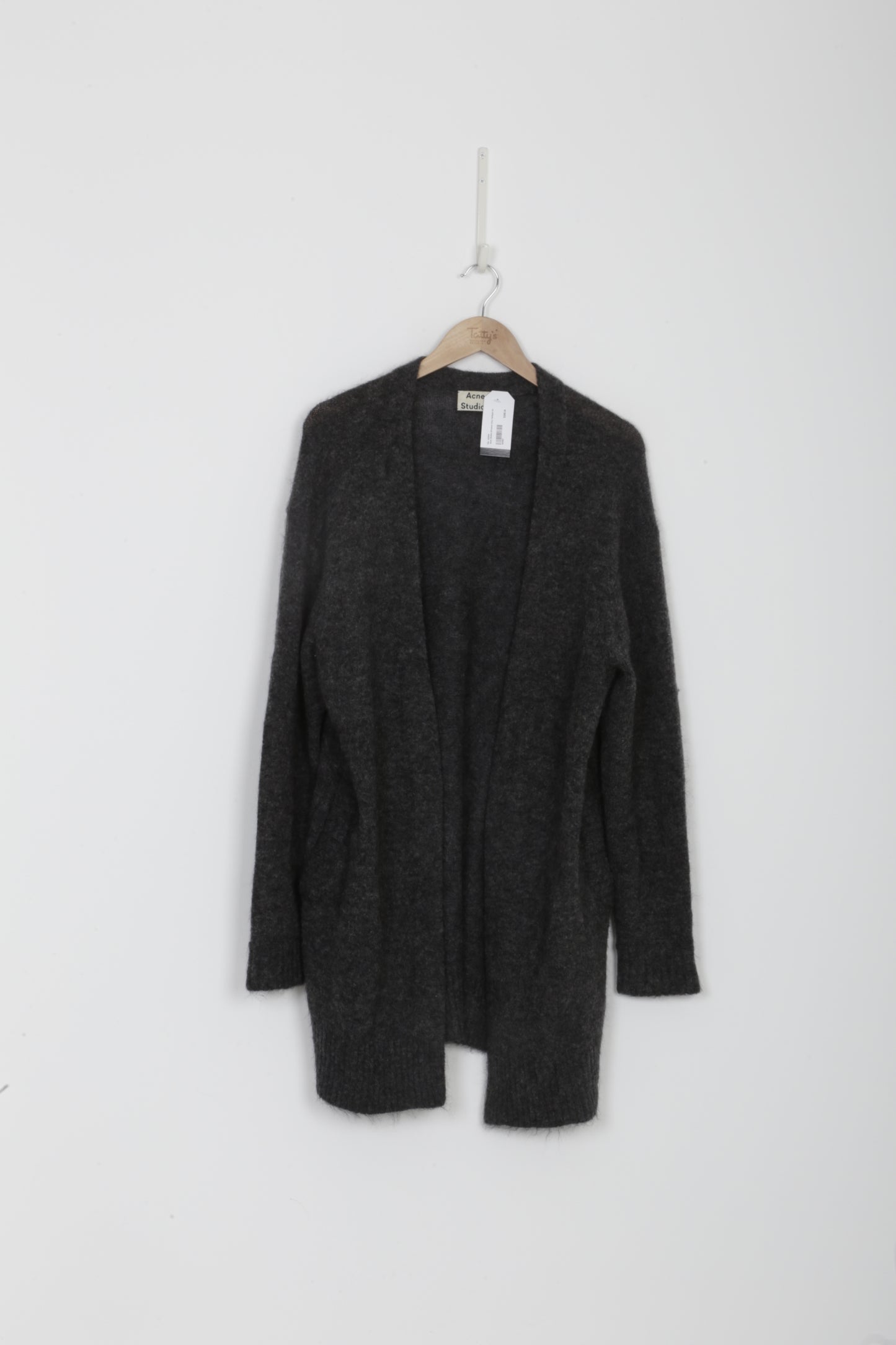 Acne Studios Womens Grey Cardigan Size S