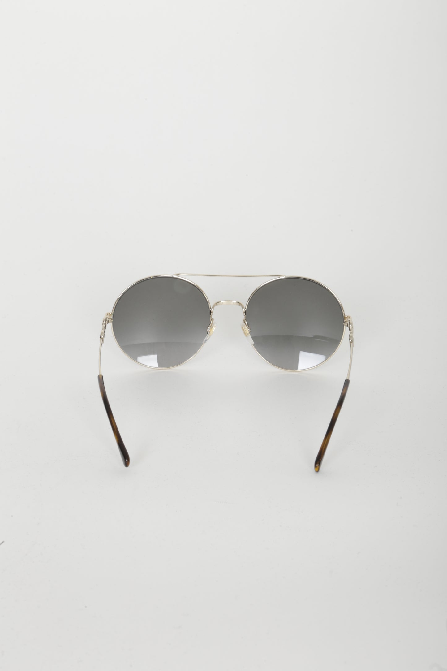 Gucci Womens Metallic Sunglasses Size O/S