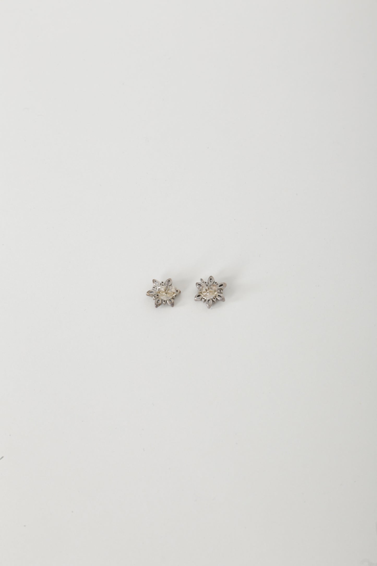 Pandora Womens Grey Earrings Size O/S