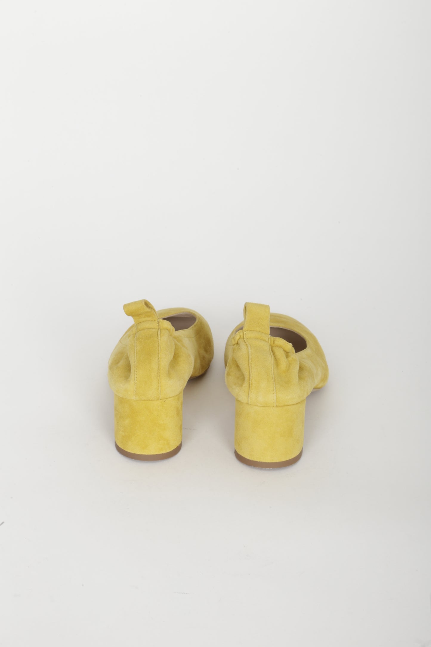Everlane Womens Yellow Heels Size US 8