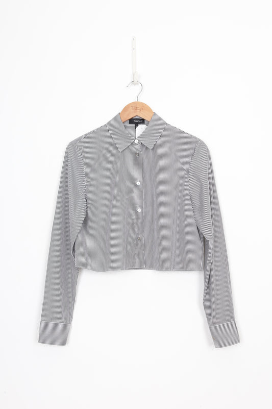 Theory Womens White Shirt Size S