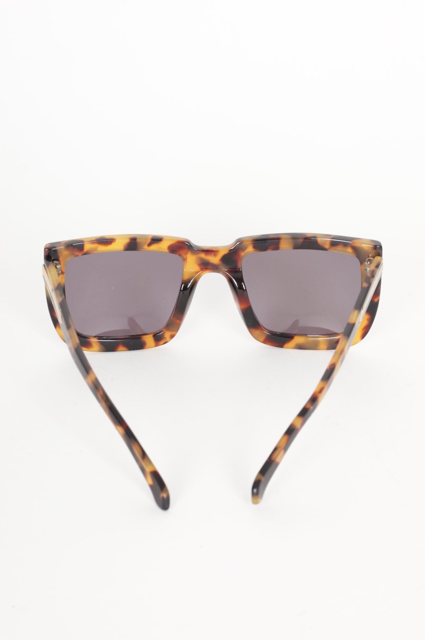 Karen Walker Womens Black Sunglasses Size O/S