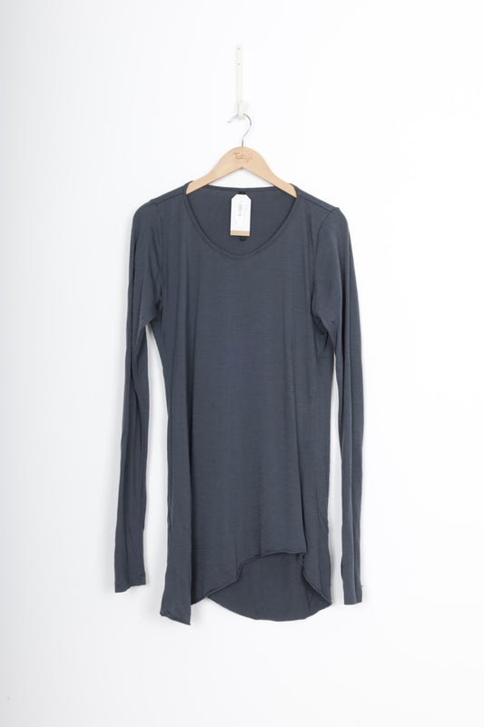Taylor Womens Grey Top Size L