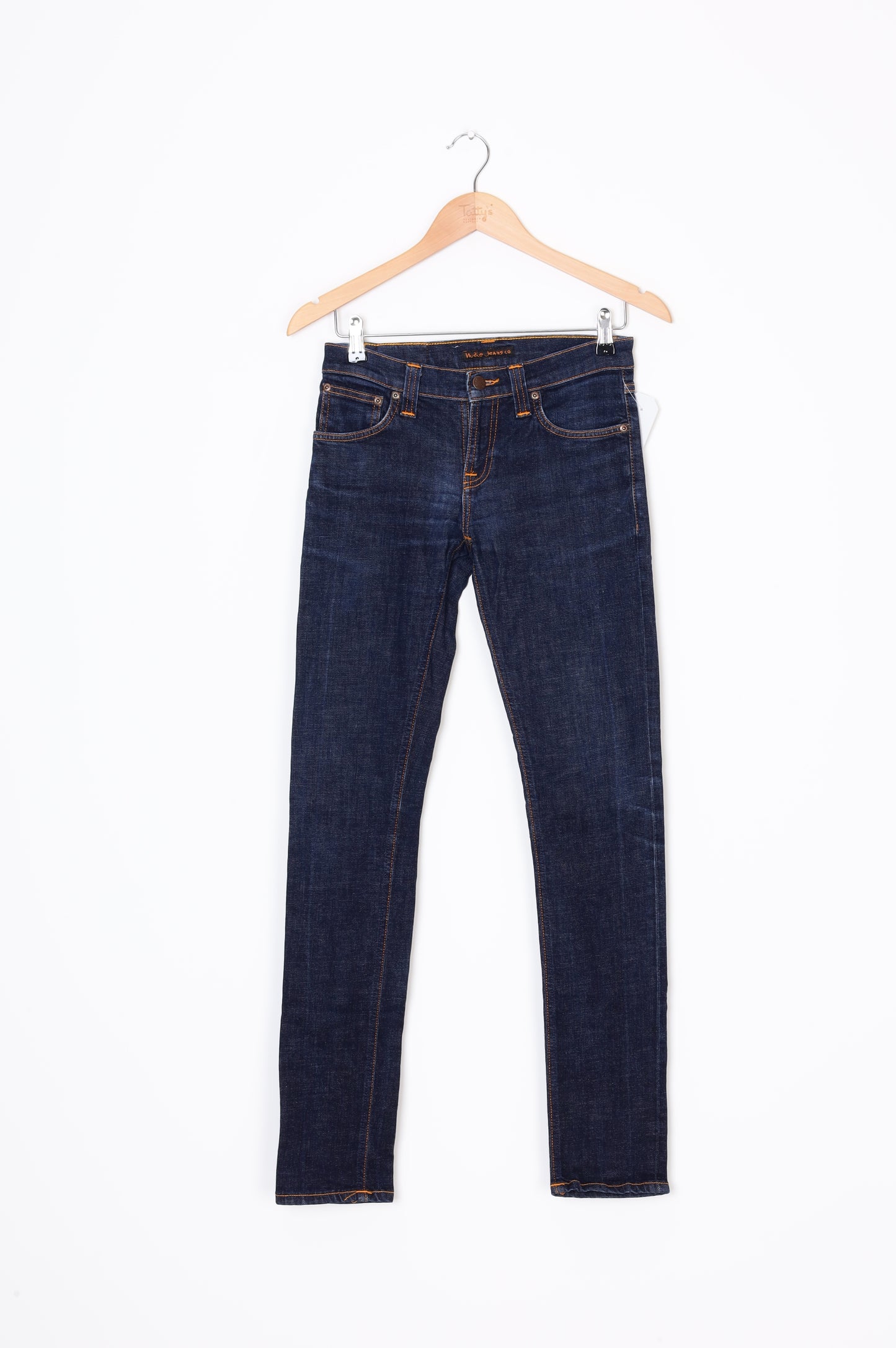 Nudie Womens Blue Jeans Size W 27