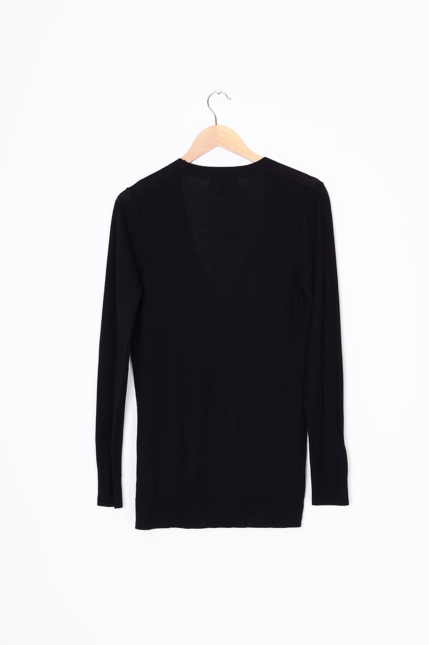 Michael Kors Womens Black Cardigan Size S