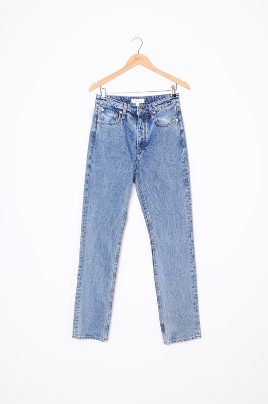 Assembly Label Womens Blue Jeans Size W 28