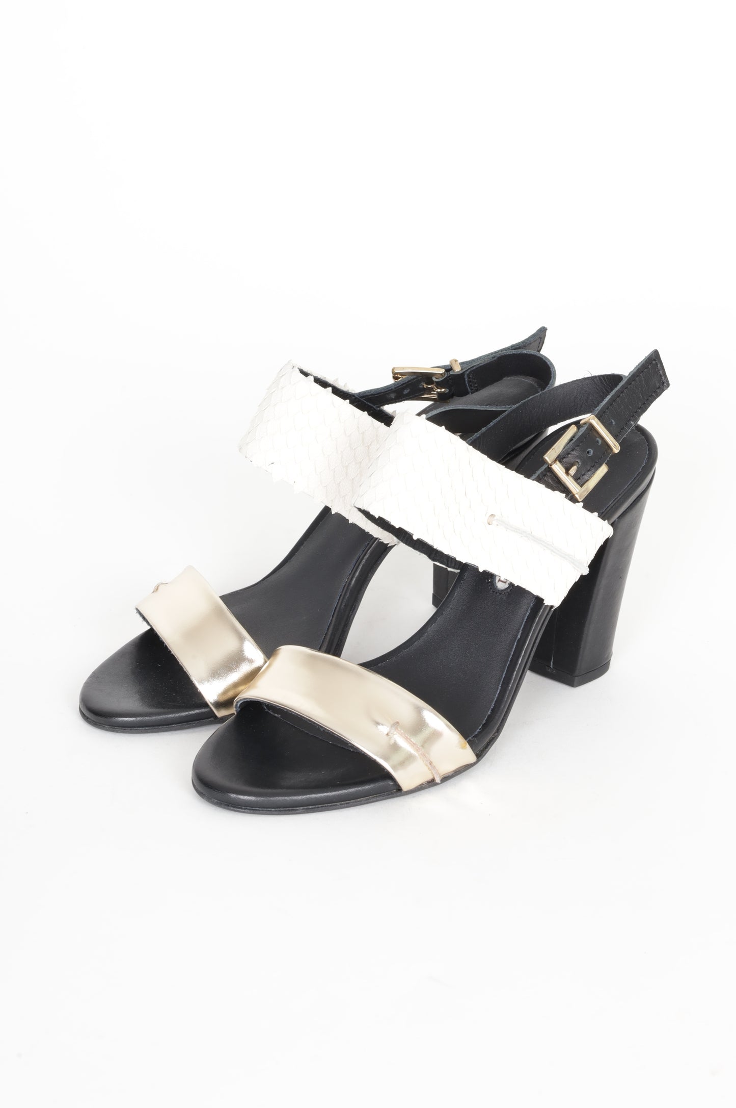 Manufacture D'essai Womens Black Heels Size EU 39