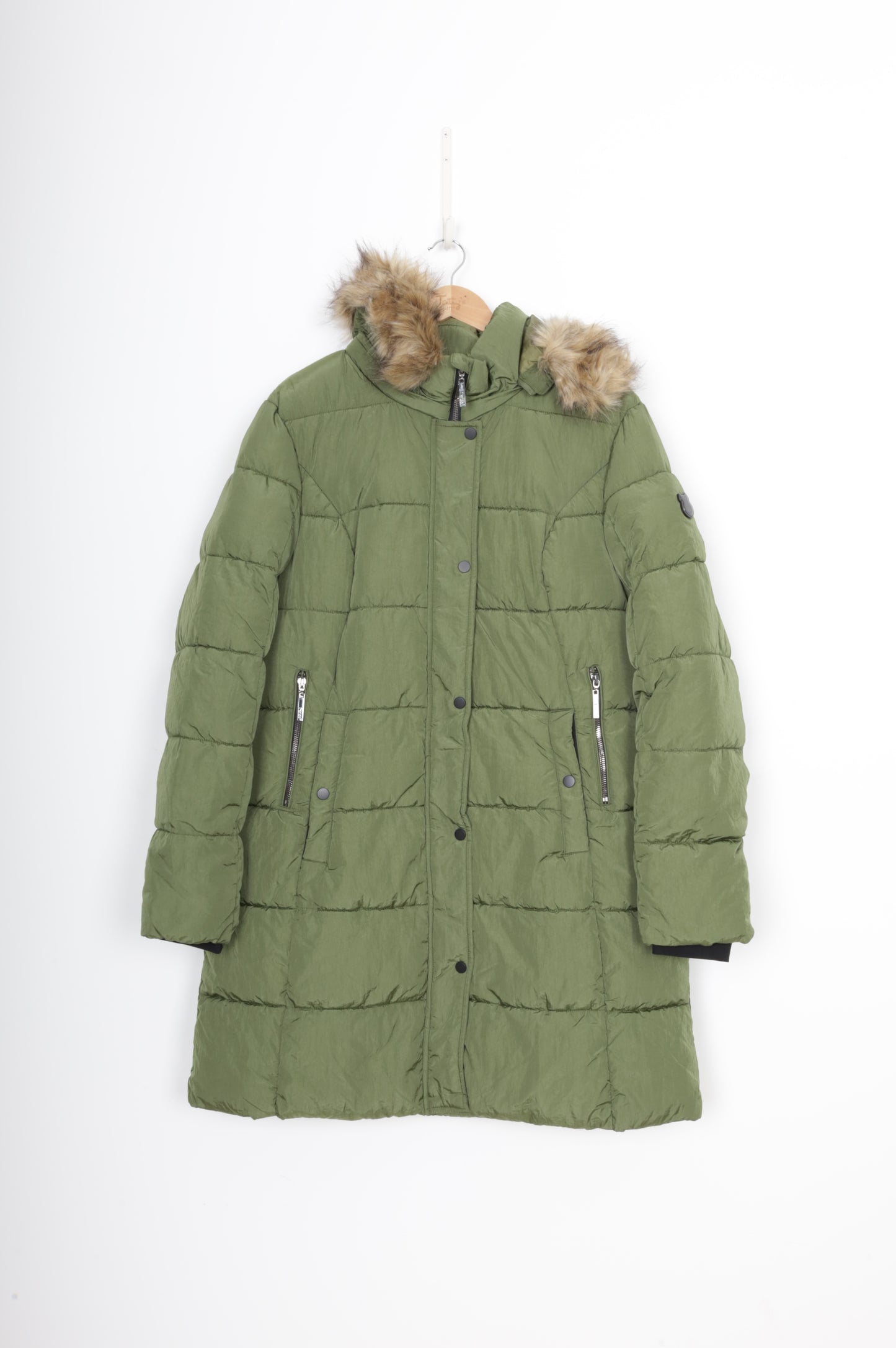 Fransa Womens Green Coat Size XXL