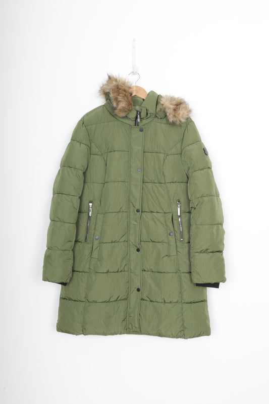 Fransa Womens Green Coat Size XXL