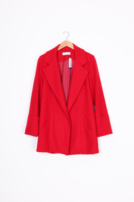Viktoria + Woods Womens Red Coat Size 2