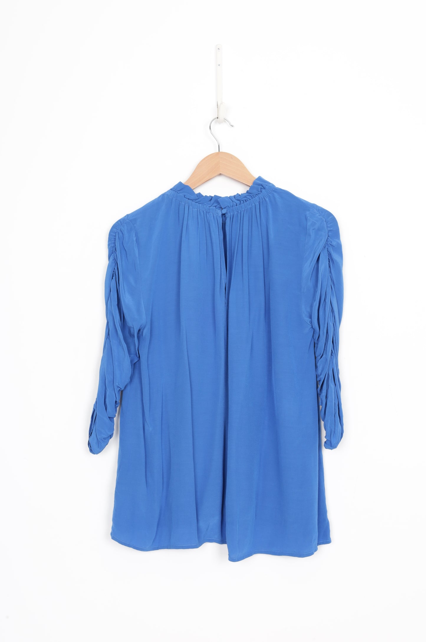 Duo Womens Blue Top Size 10