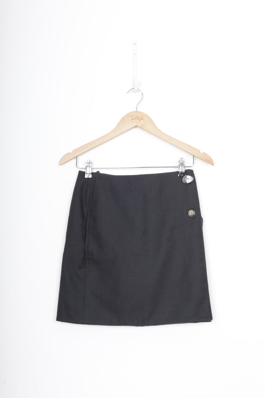 Gabriele Colangelo Womens Grey Mini Skirt Size EU 38