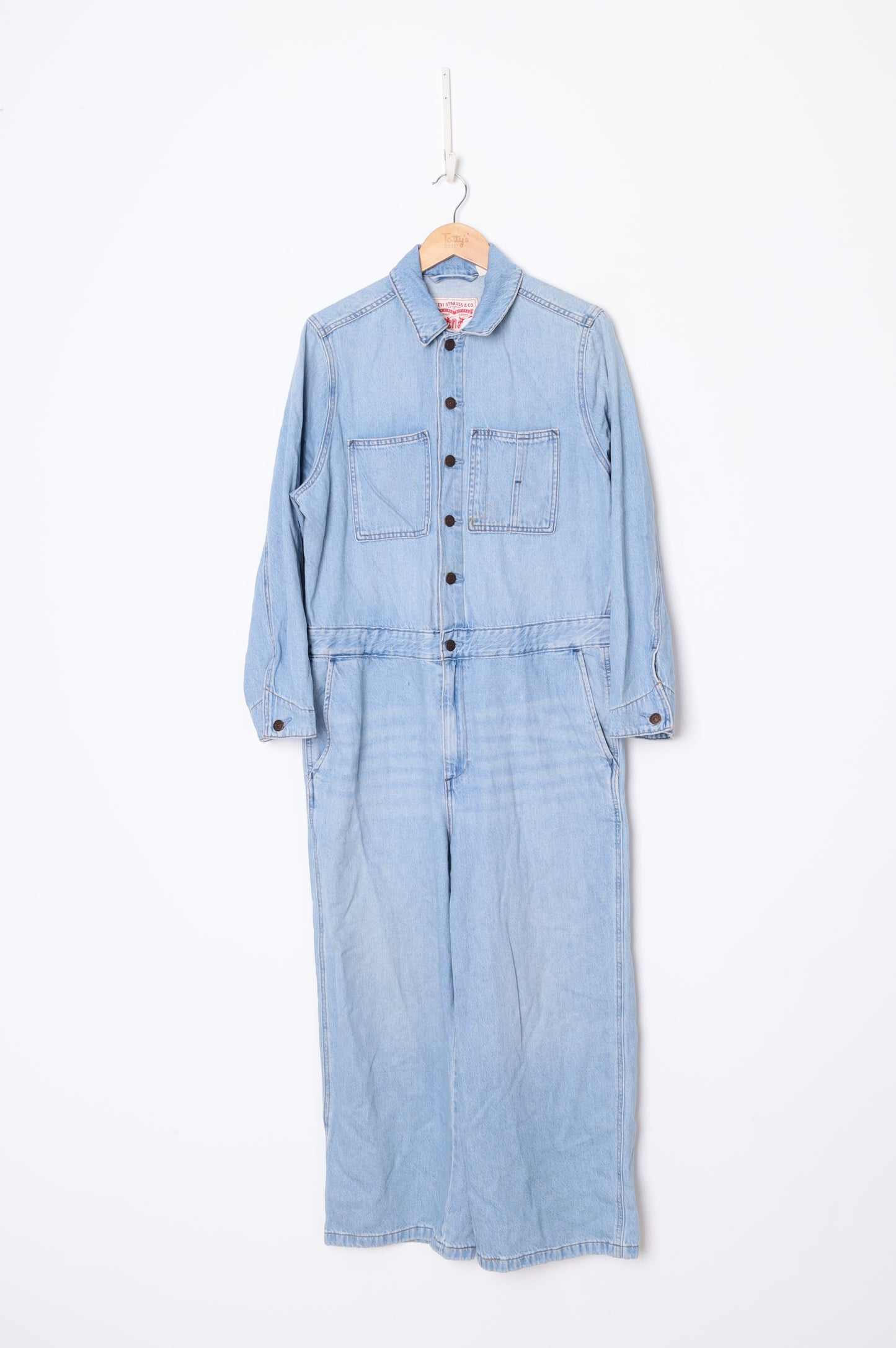Levi Strauss & Co Womens Blue Jumpsuit Size L