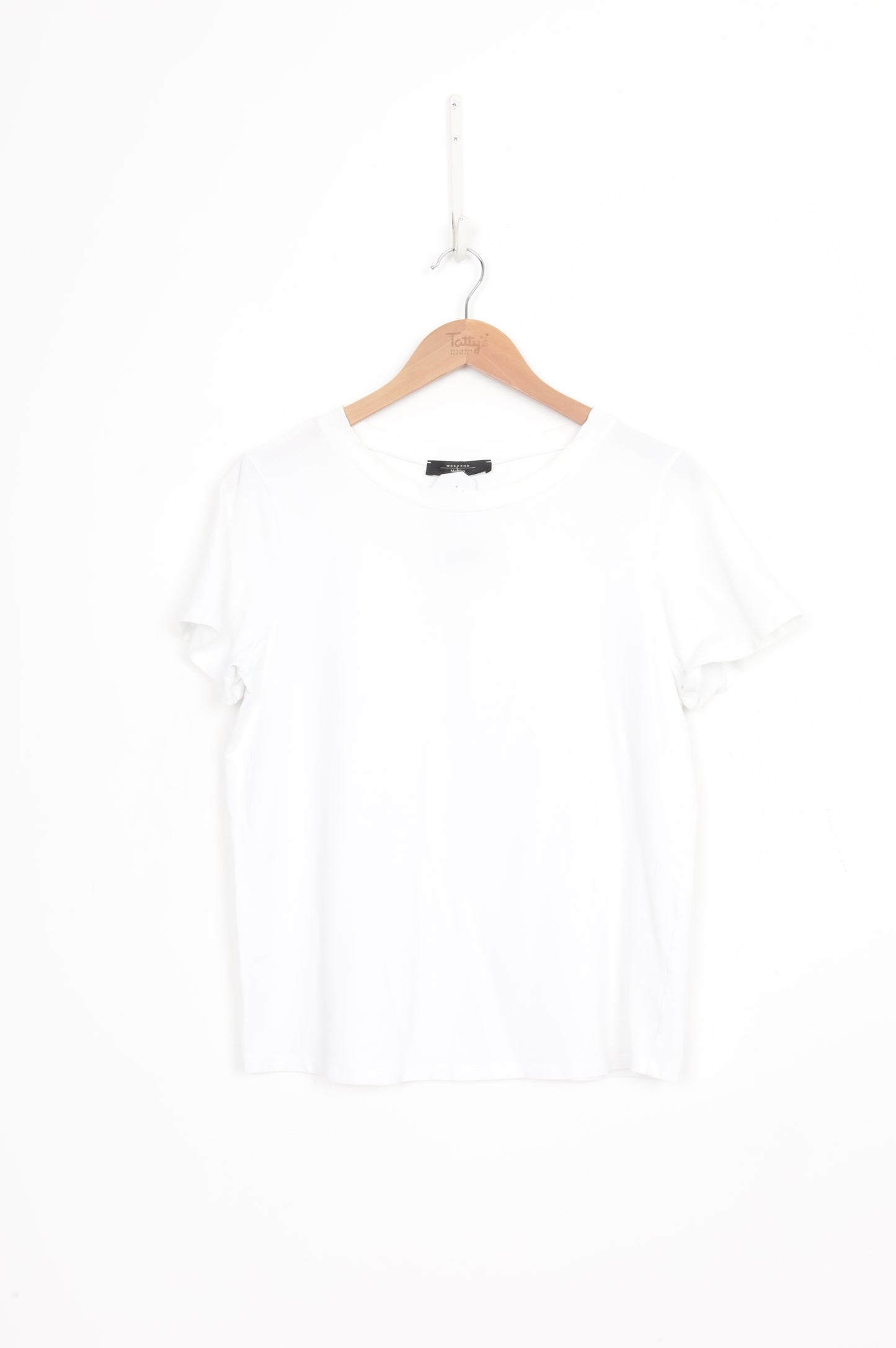 Weekend Max Mara Womens White T-shirt Size S