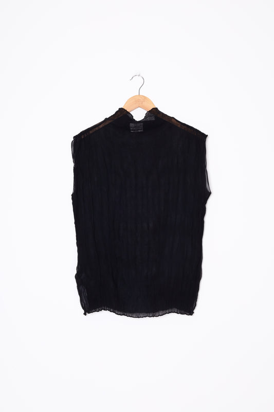 Rory William Docherty Womens Black Top Size 10