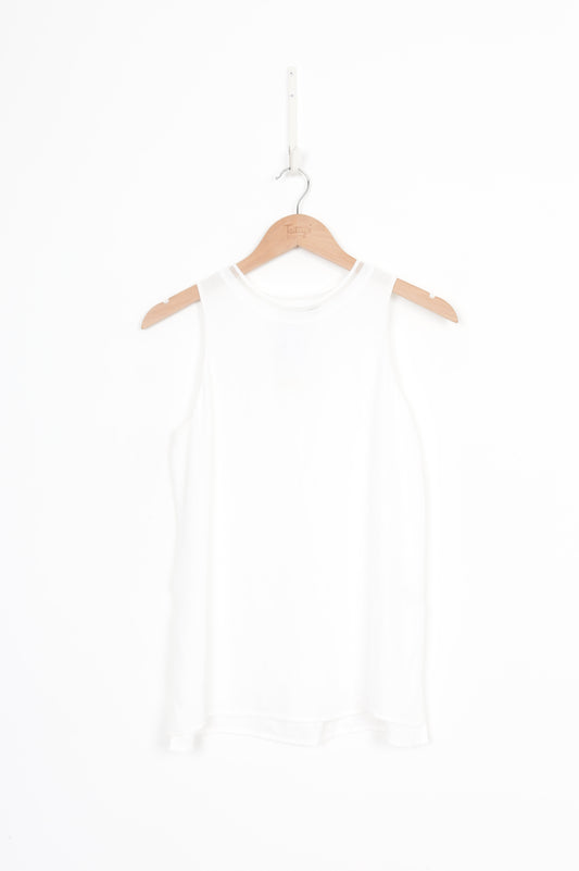 Vince. Womens White Top Size S