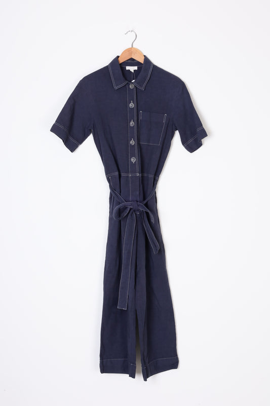 Cos Womens Blue Jumpsuit Size 34