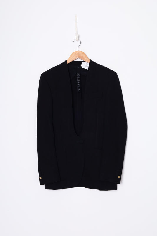 Petar Petrov Womens Black Blazer Size 36
