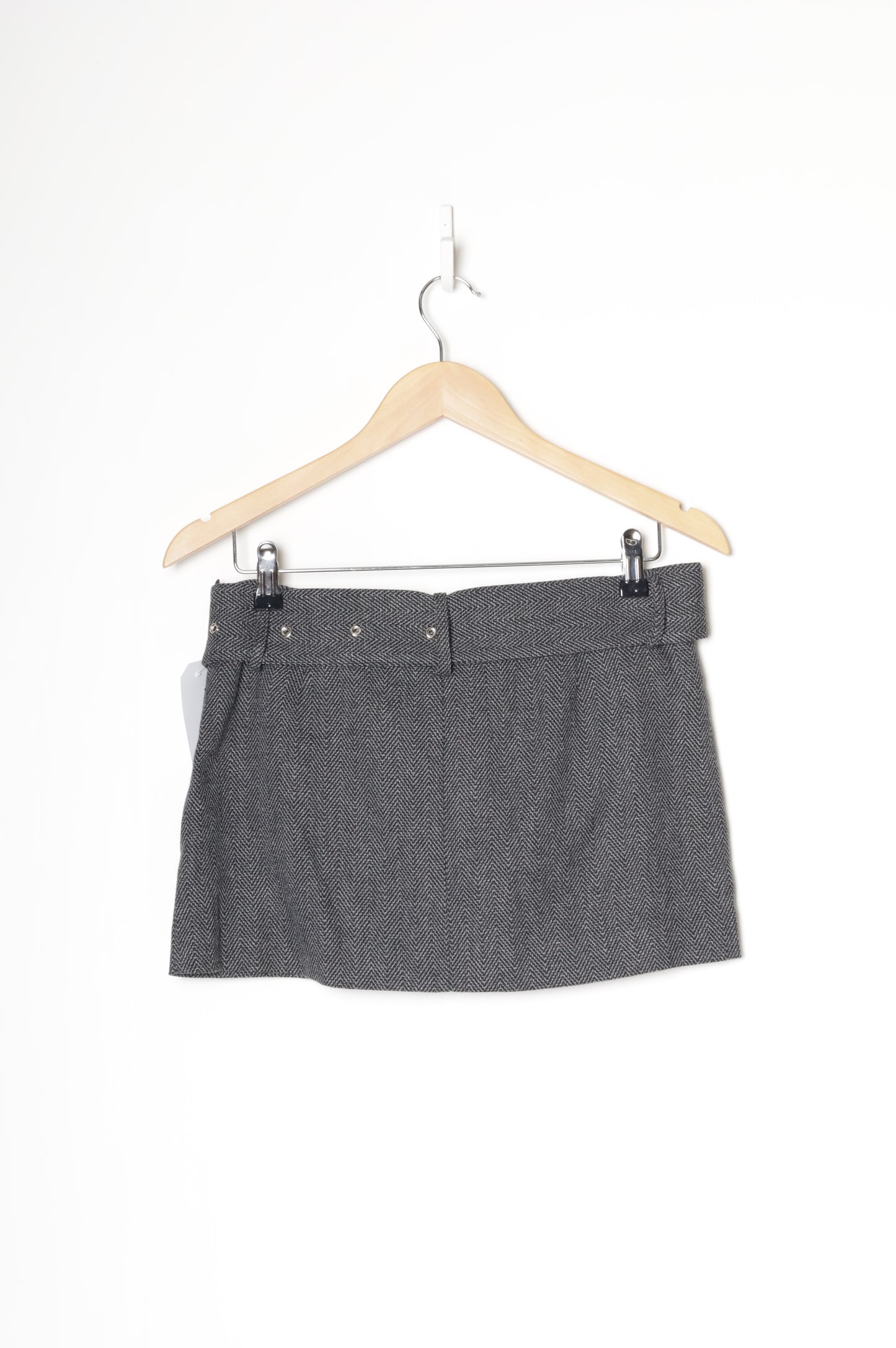 Musier Paris Womens Grey Skirt Size 36