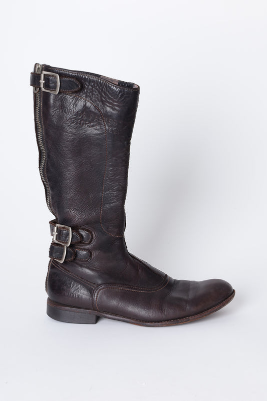 Triumph by Paul Smith Unisex Brown Boots  Size 40