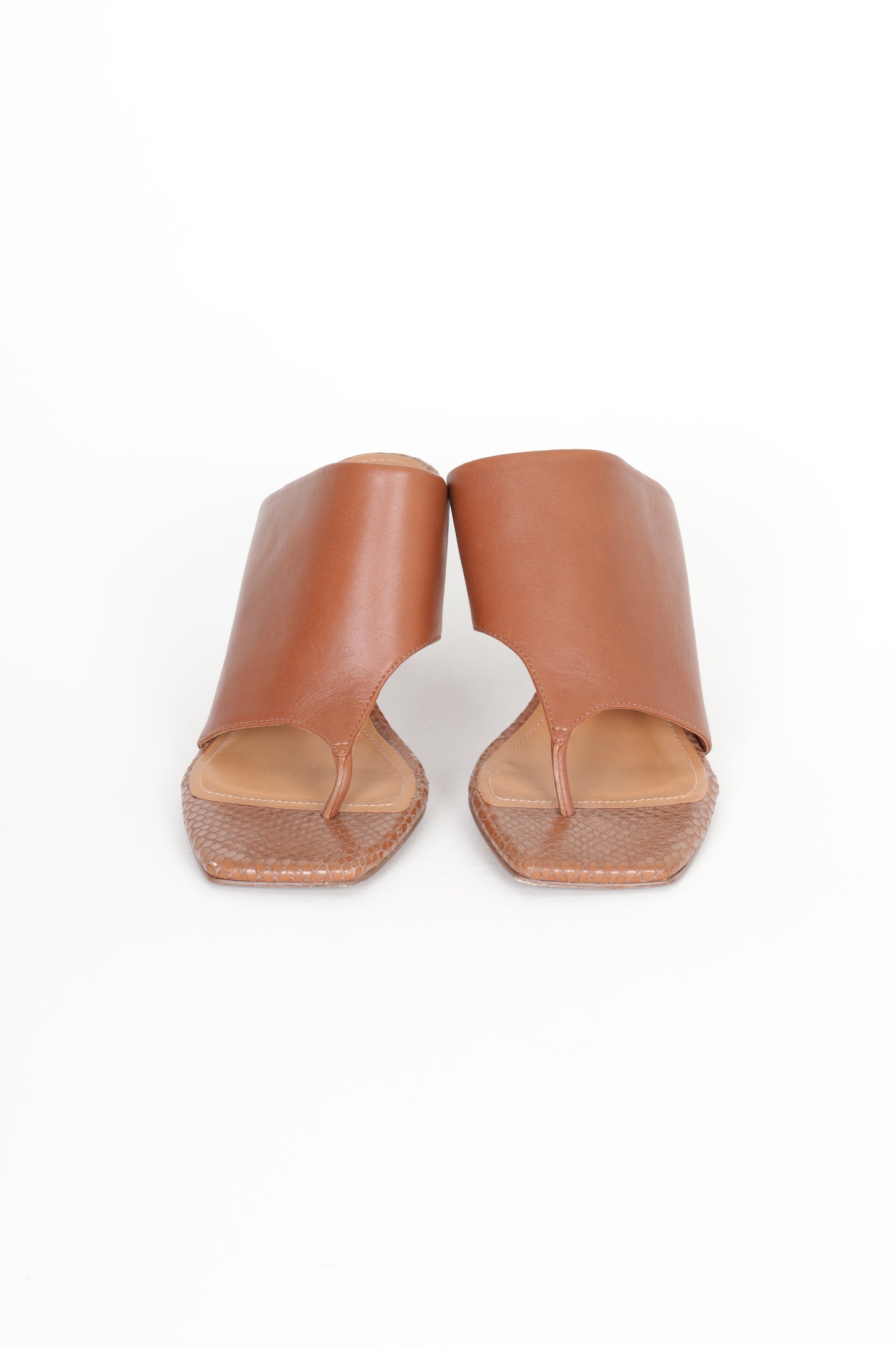 Camilla & Marc Womens Brown Heels Size EU 38