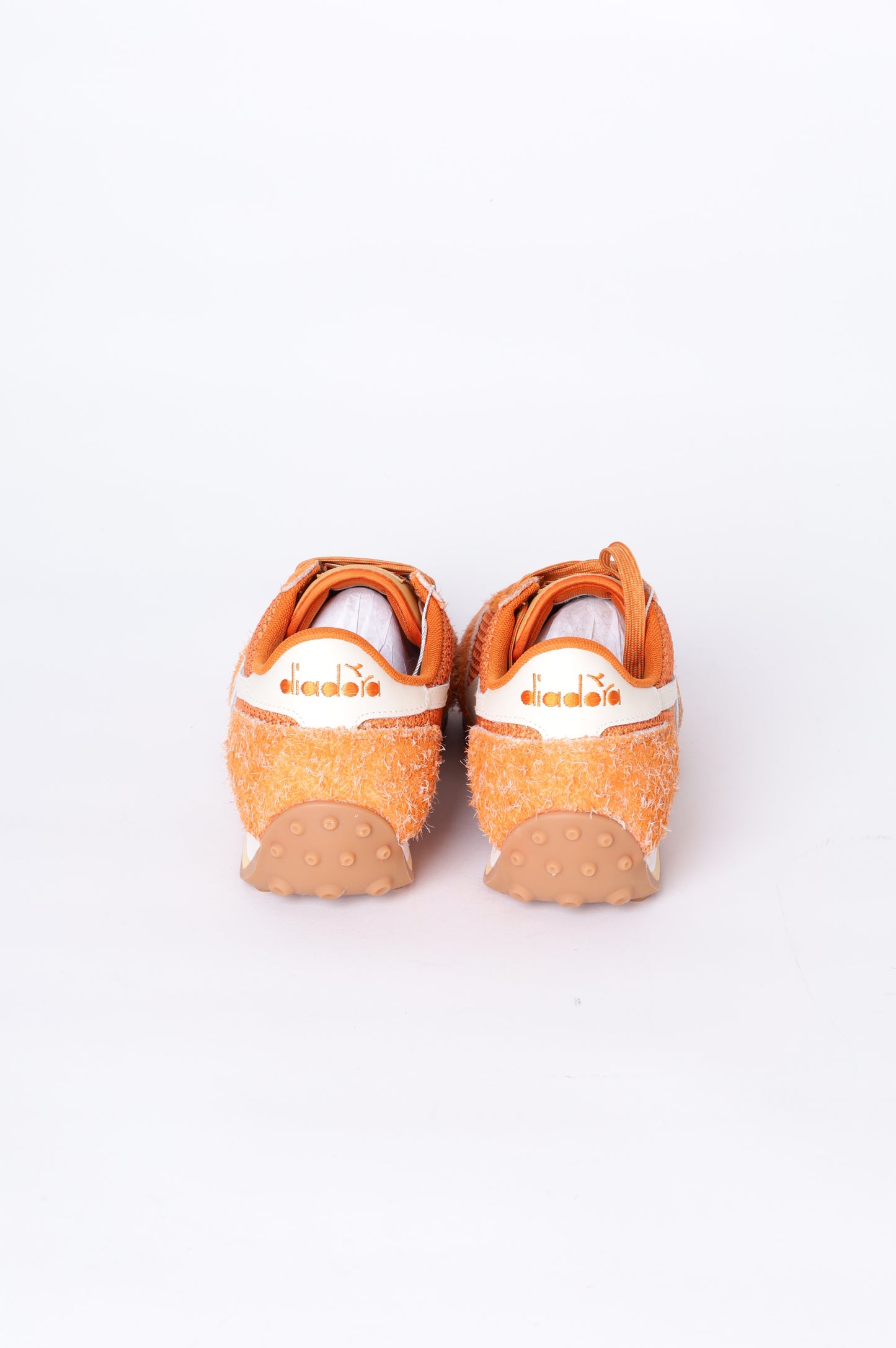 Diadora Mens Orange Sneakers Size EU 42