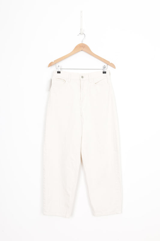 Cos Womens Cream Jeans Size W 27