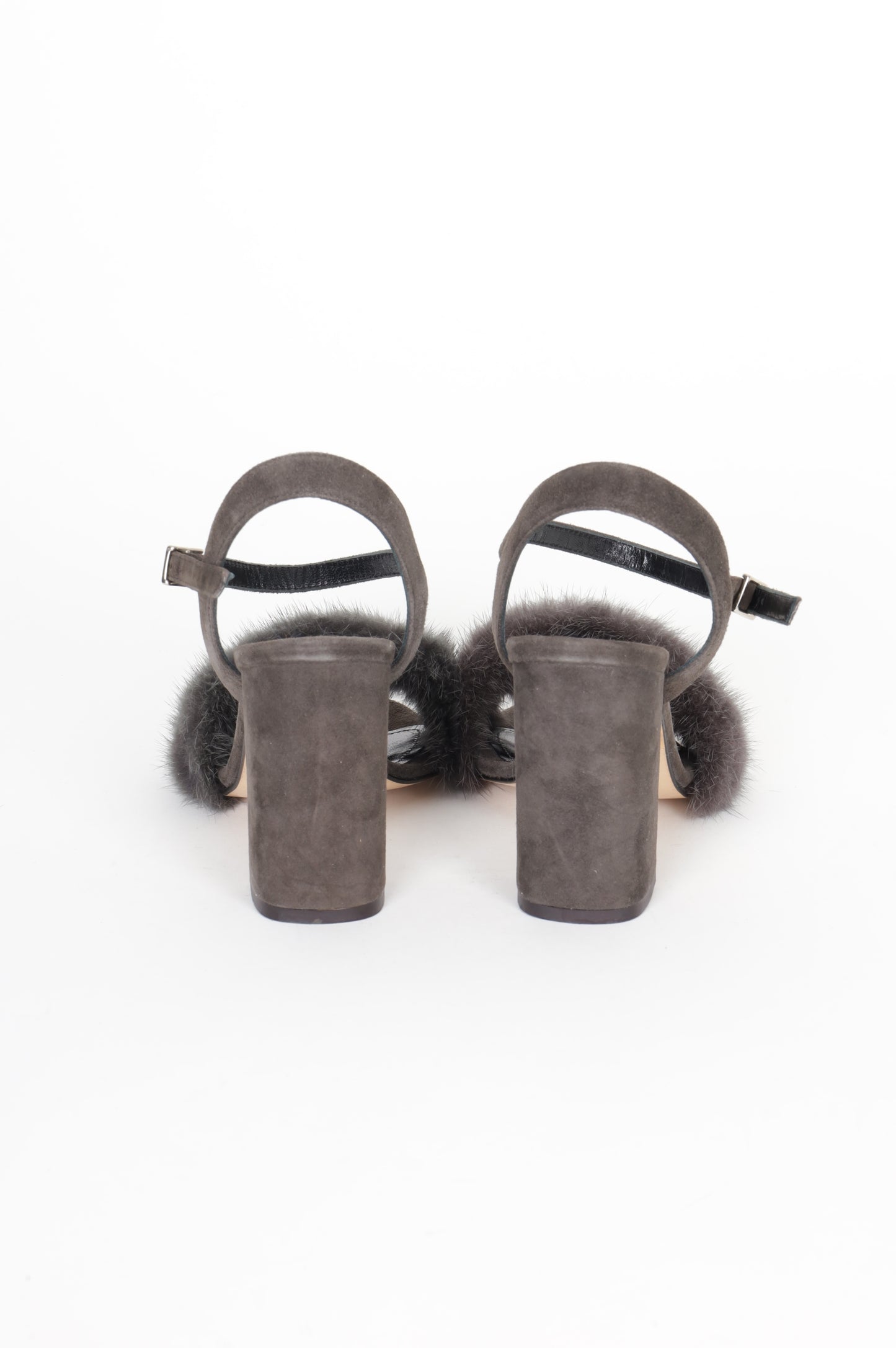 Alberto Zago Womens Grey Heels Size EU 37