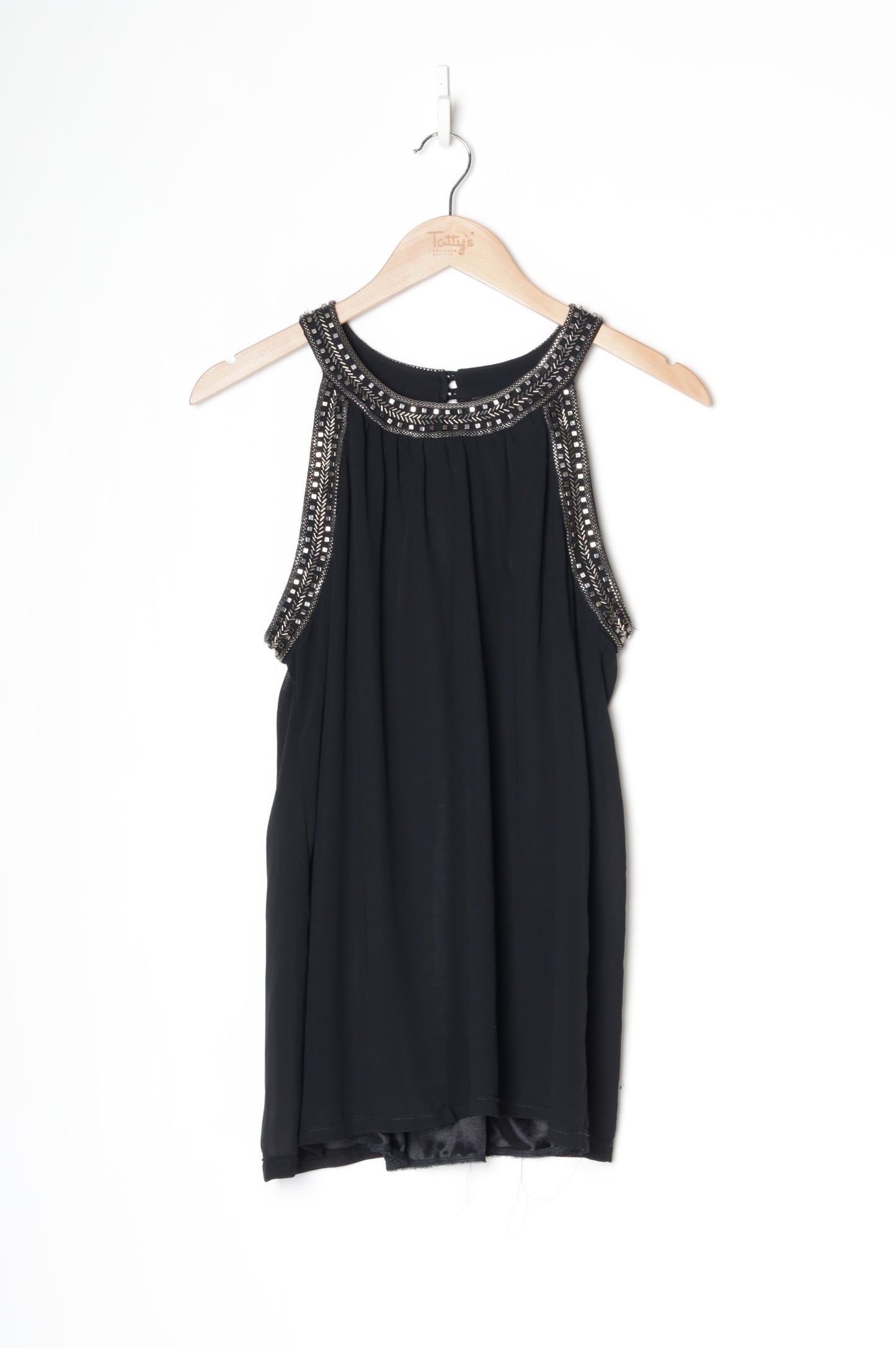 Storm Womens Black Top Size 10