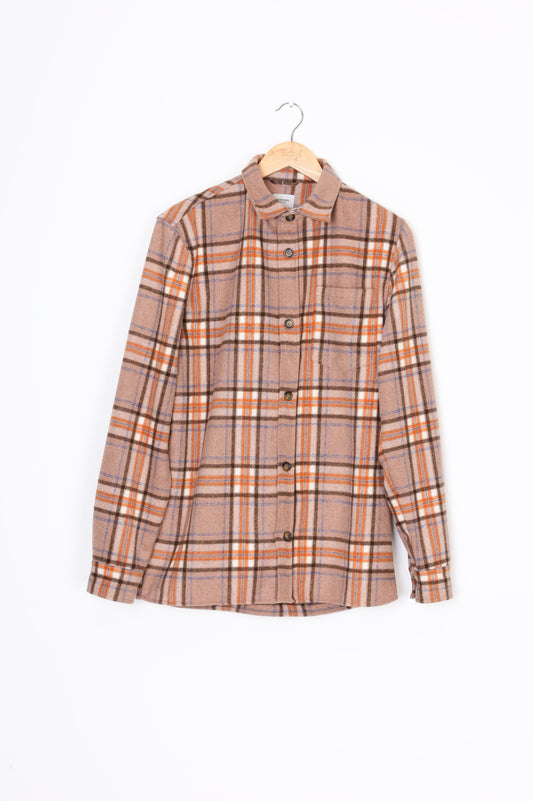Academy Brand Mens Brown Shirt Size M