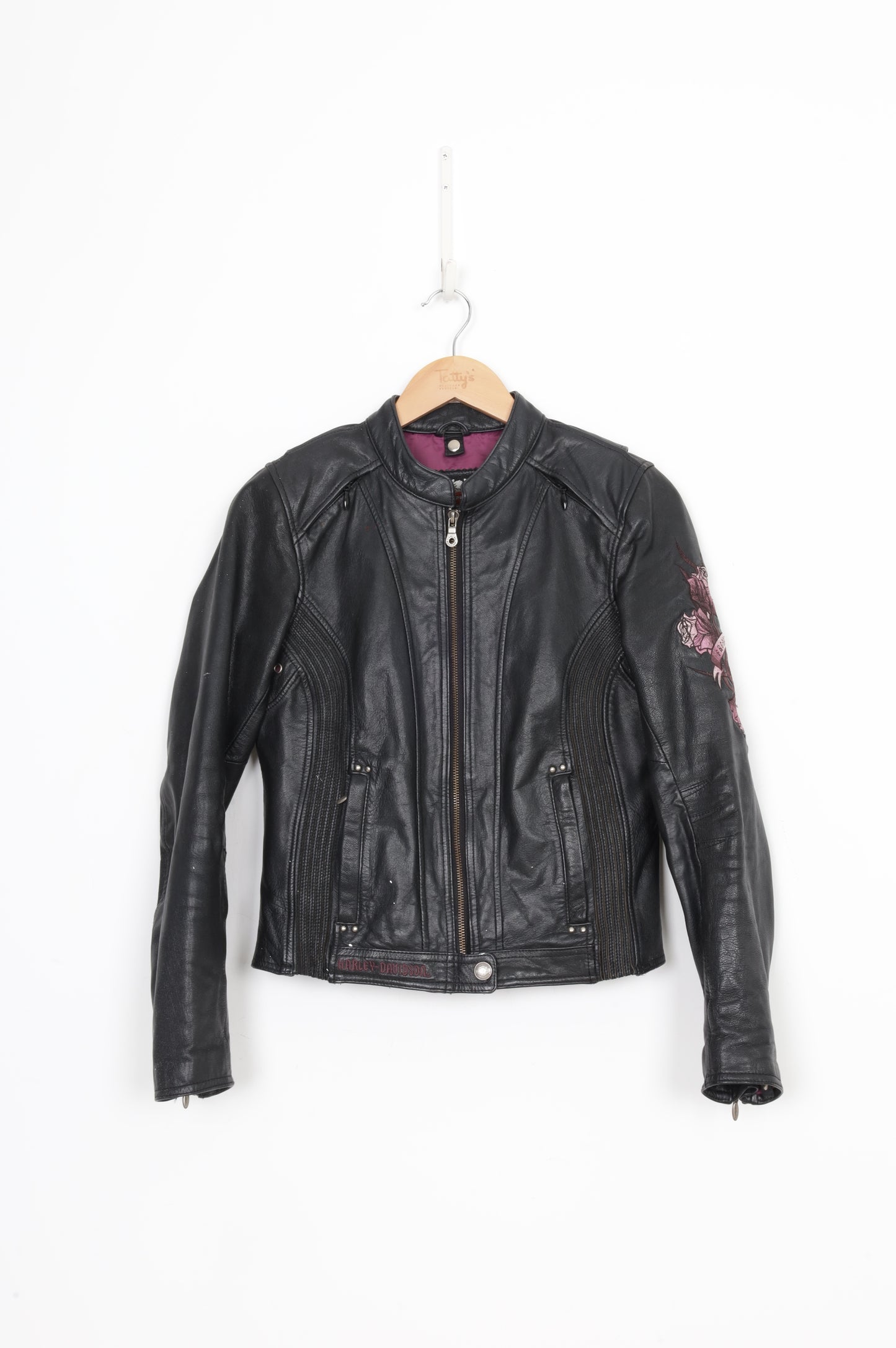 Harley Davidson Womens Black Jacket Size XS