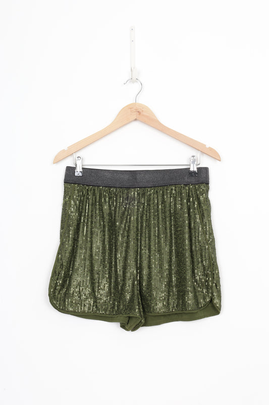 Sass and Bide Womens Khaki Shorts Size 12