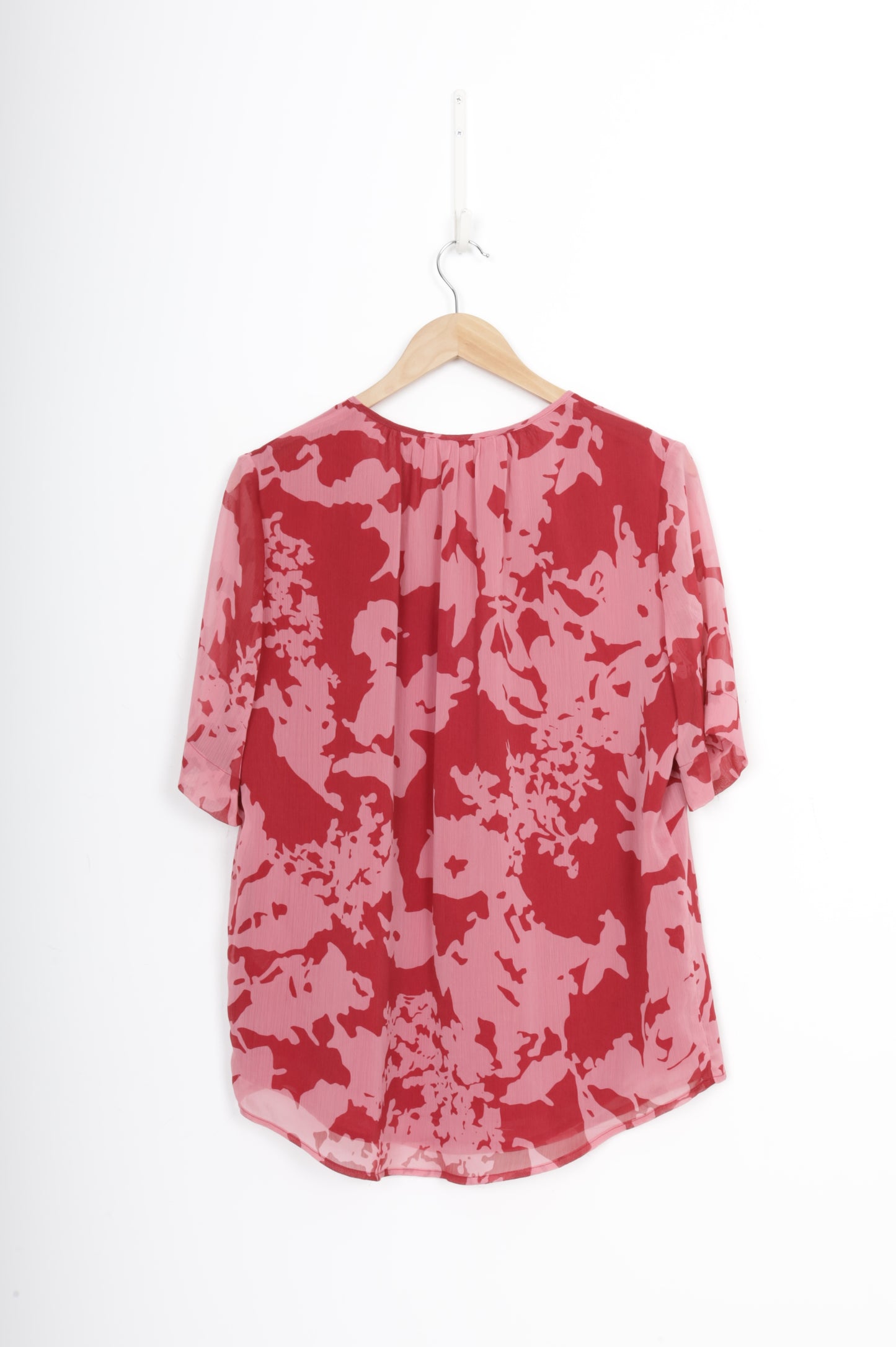 Juliette Hogan Womens Pink Top Size 10