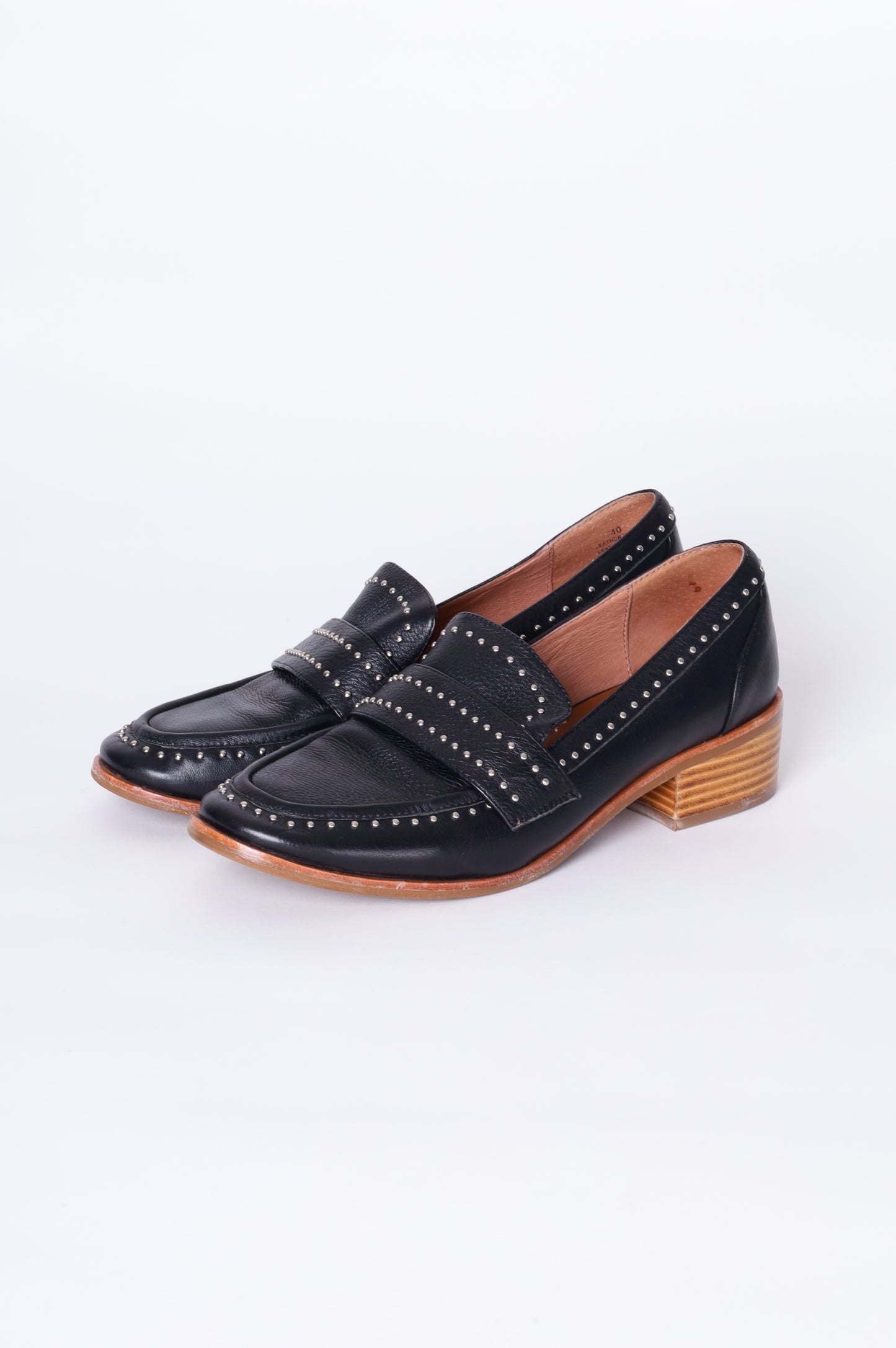 Mi Piaci Womens Black Shoes Size EU 40