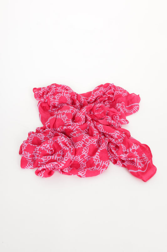 Dark Hampton Womens Pink Scarf Size O/S