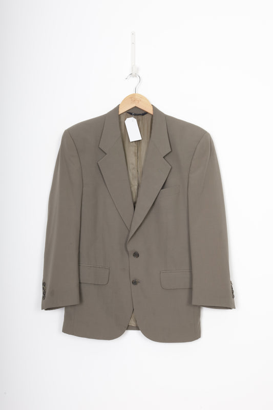 Burberrys Womens Grey Blazer Size S