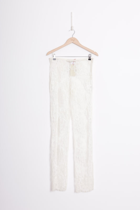 Stella McCartney Womens White Pants Size 40