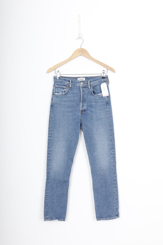 AGOLDE Womens Blue Jeans Size W 25